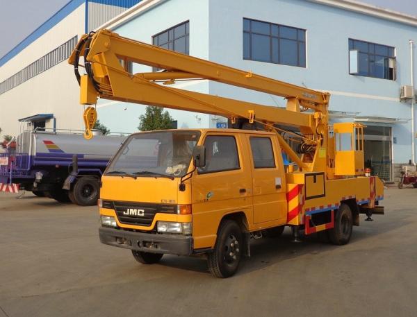 High Altitude Operation Aerial Truck Equipment , JMC 14 Meters Elevating