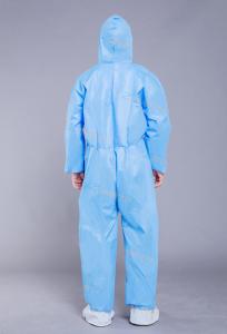 Quality CE Microporous SMMS 55g Protective Medical Coverall wholesale