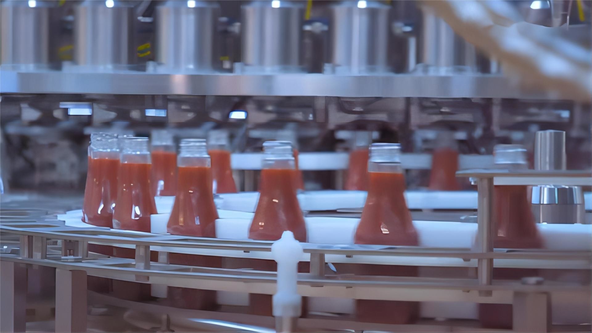 Automatic Hot Sauce Filler Machine Tomato Sauce Bottle Filling Packaging Line