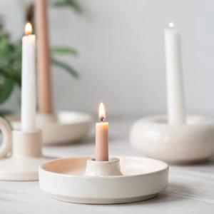 Quality Nordic Decorative Table Dinning Porcelain Ceramic Candlestick wholesale