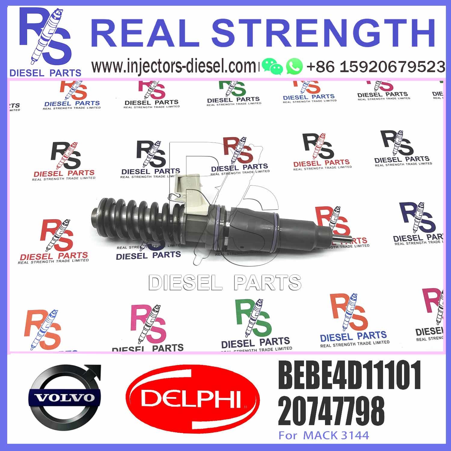 Fuel Injector 20747798 remanufacturing quality BEBE4D11001 BEBE4D11101 in stock