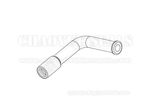 Transparent White Silicone Rubber Tube Hose Anti Oxidation Industrial Rubber
