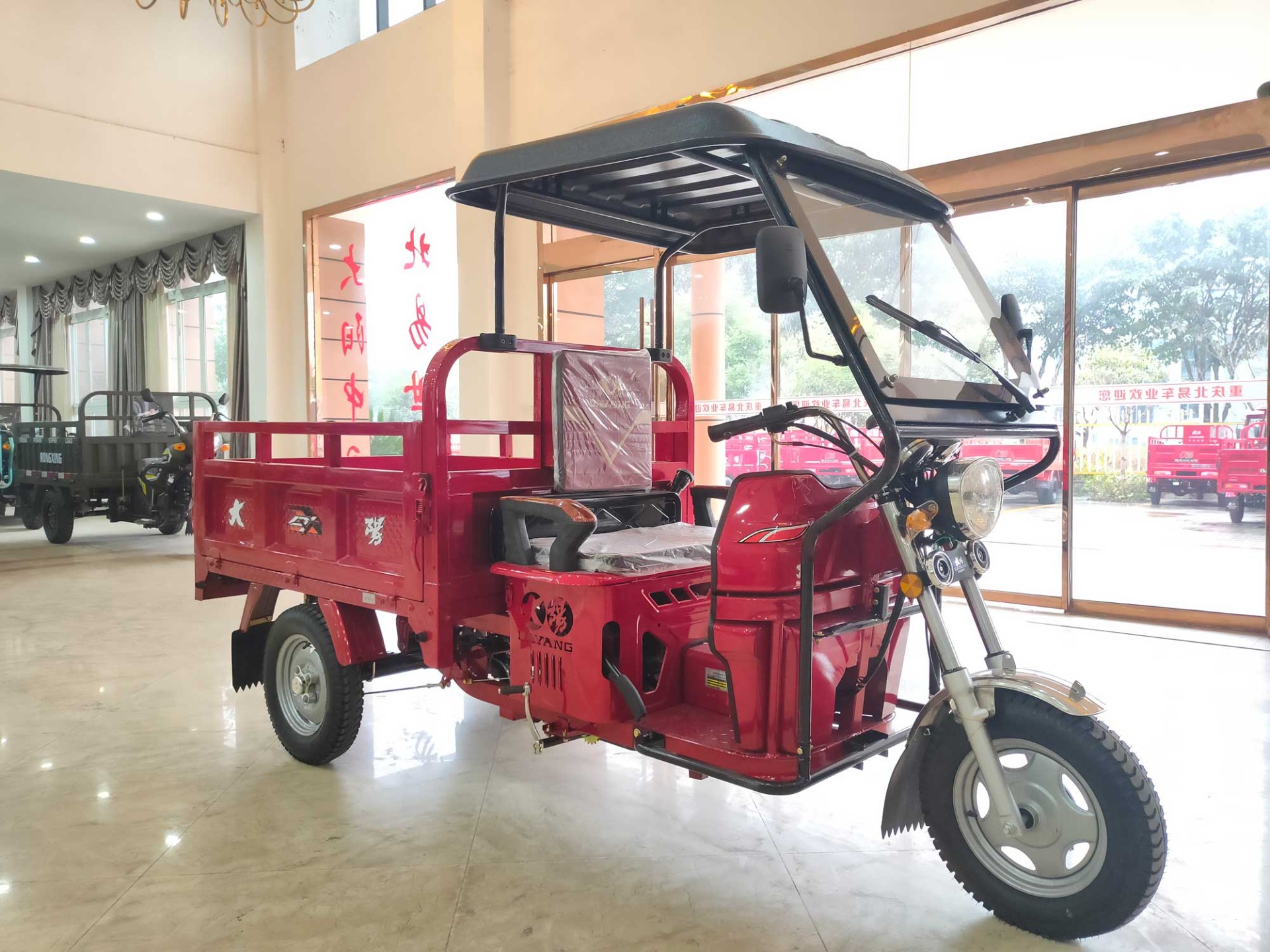 DAYANG 150cc Truck Cargo 3wheels Motorcycle Tricycle with Customized Power Wheels