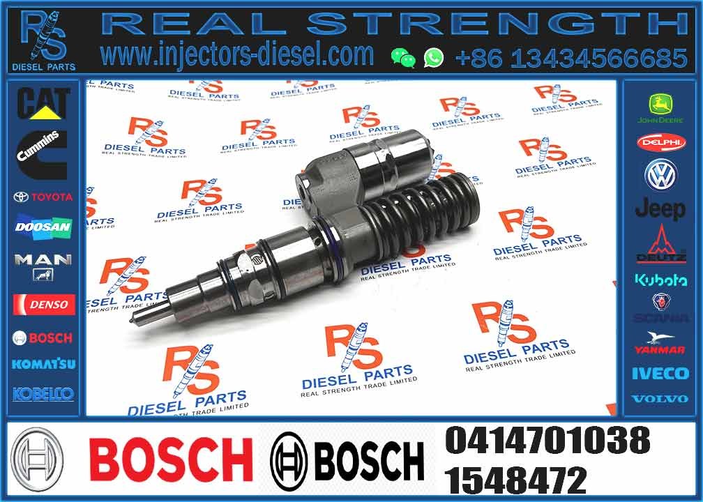 Genuine unit diesel fuel injector 0414701038, 0414701039, 0414701063 for SCANIA R500 1548472, 1766553, 1539350
