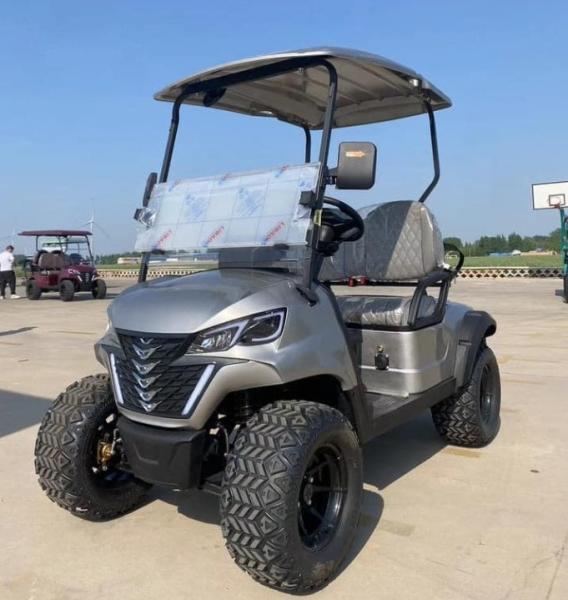 Electric Golf Cart With Battery System Fast Charging Capability Powerful AC