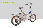36V 250W Folding Electric Bike Full Suspension EN15194 With Shimano Derailleur