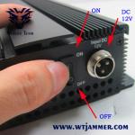 7 Antenna Cell Phone Jammer 35W High Power 3G 4G With Outer Omni Directional