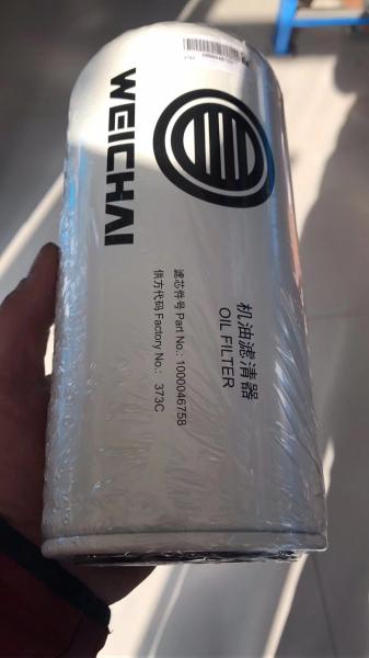 WEICHAI SPARE PARTS Original Fuel/Oil Filter1000046758 FOR WP12