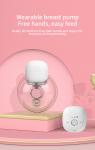 PP Silicon Portable Electric Breast Pump For Baby Feeding Milk Extraction