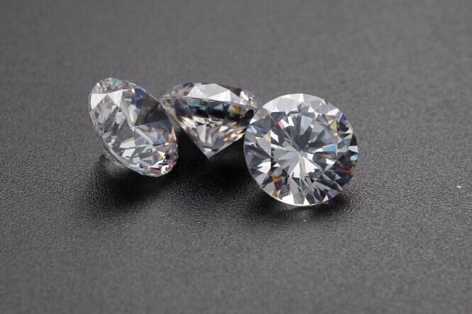 Loose Diamond Moissanite 5ct 11mm DEF super White Color Round Brilliant Cut VVS1