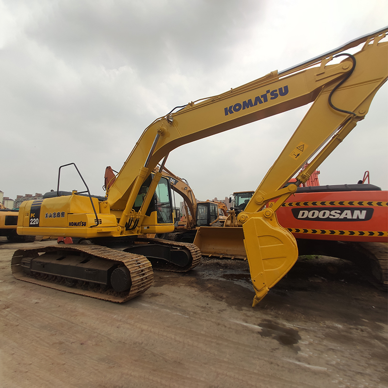 20 Tons Komatsu PC200-7 Crawler Japanese Used Excavator with 0-2000 Working Hours