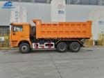 10 Wheel SHACMAN F3000 6x4 Tipper Truck With 18 Cubic Meters Cargo Box