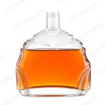 750ml 700ml 500ml Classic Transparent Rum Whiskey Pine Spirits in Irregular