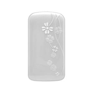 Quality Decorative IMD Parts Process With Double Sided Film Off White Flower Design wholesale