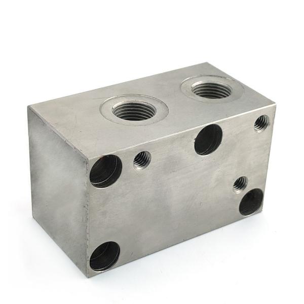 Excavator Parts OEM Customer Hydraulic Valve Blocks Metal Processing Machinery