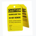 Long Lasting Plastic Safety Tag for Enhanced Workplace Safety