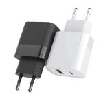 20V 65w 3.25A GaN Fast Charger USB A / USB C Fast Charging Travel Adapter