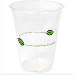 Custom Compostable Biodegradable PLA Cups 9 Oz for Restaurant