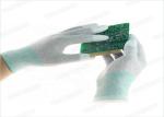 Cleaning Room Electronic Anti Static Gloves Carbon Fiber PU Fit ESD Gloves