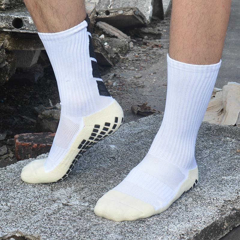Knitted Anti-Slip Football Socks Thickened Breathable Sports Socks for Men and Women