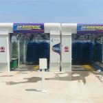 High Pressure Water Automatic Car Wash Machine Tunnel 9 Brushes