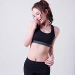Woman sports bra, design, stretch weave. XLBR024, sports wear.