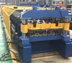 Quality Automatic PLC Control Metal Deck Forming Machine Hydraulic drive 37kw wholesale
