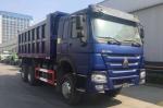 Used Sino Howo Construction Tipper Trucks Refurbished With 10 Tire