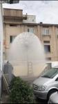 Rolling Ball Water Dandelion Fountain Home Garden High Spray