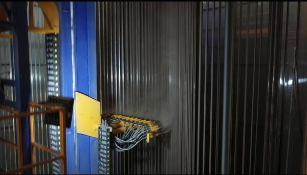 Sri Lanka Full-antomatic Vertical Coating Line Professional Powder Coating