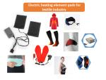 Warming Electric Rechargeable Heating Pad For Textile Industry