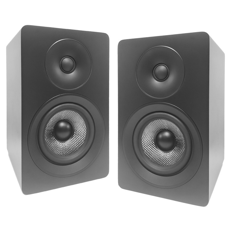 5.25 Inch 2 Way HiFi Bookshelf Passive Speakers For Home Theater Monitor Stereo Speakers