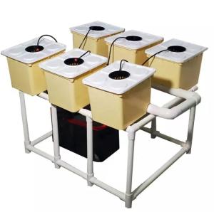 Quality OEM 11 Litre Plastic Hydroponic Dutch Bucket System For Plants Peppers wholesale