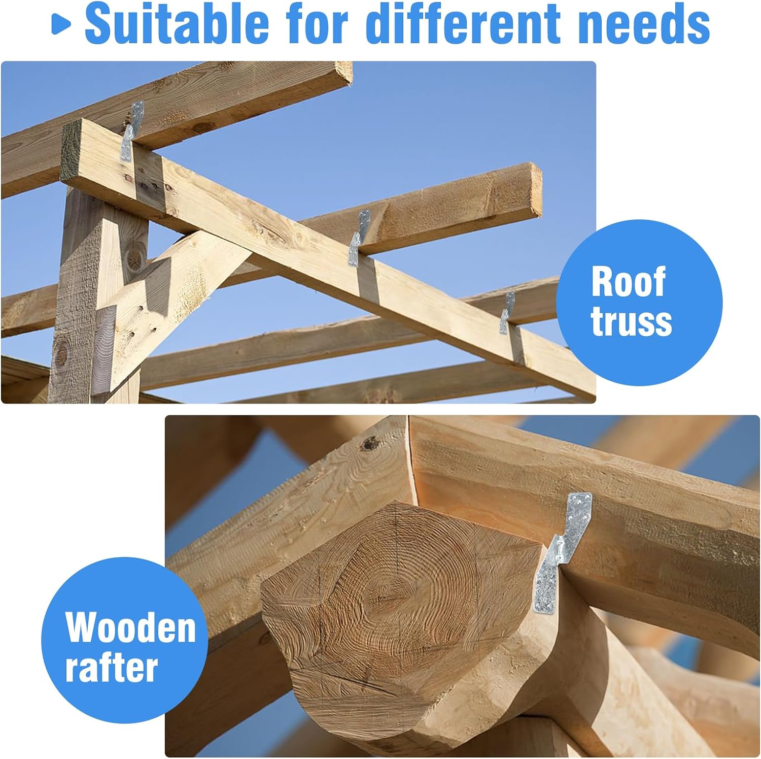 Sturdy Hurricane Tie for Durable Trusses/Rafters Support in ISO Certified Construction
