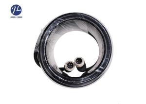 Quality Customize IP67 4PIN 12MM Male To Male Extension Cable For Heavy Duty Vehicles Camera wholesale