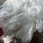 100% Viscose Cellulose Fiber Staple White Color Highly Absorbent