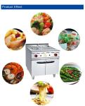Gas Consumption LPG/NG 1.58/2.28Kg/h Restaurant Cooking Equipment with 100Kg