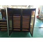 CE hinged glass door 110 bottles Wine Display Fridge