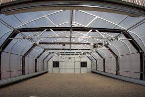 Quality Beautiful Auto Dep Greenhouse , Galvanized Steel Greenhouse CE Certified wholesale