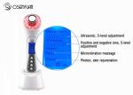 Photon Ultrasonic Waves Skin Care Machine , Galvanic And High Frequency Facial
