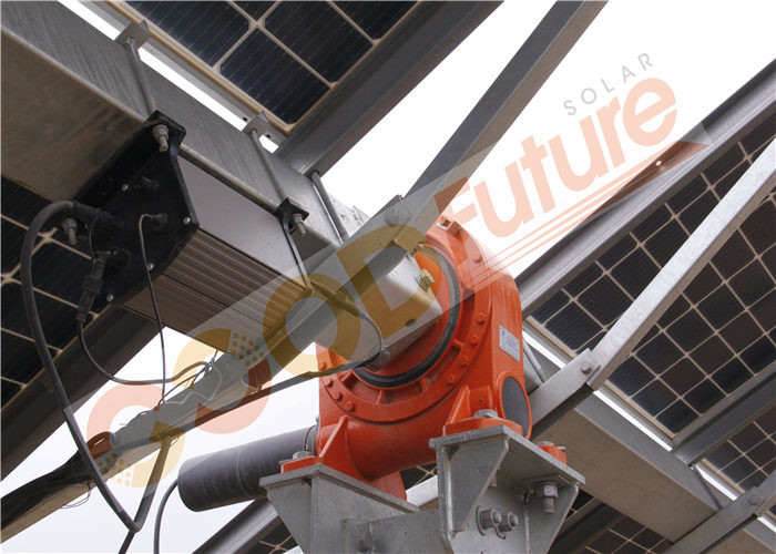 500KW 2P Horizontal Single Axis Tracker PV Strings Powered