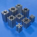 Cladding Industrial Aluminum Profile 4060 80x80 8mm Groove