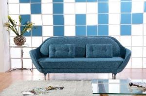 Quality European style luxury living room Hotel Leisure fabric fiberglass favn sofa wholesale