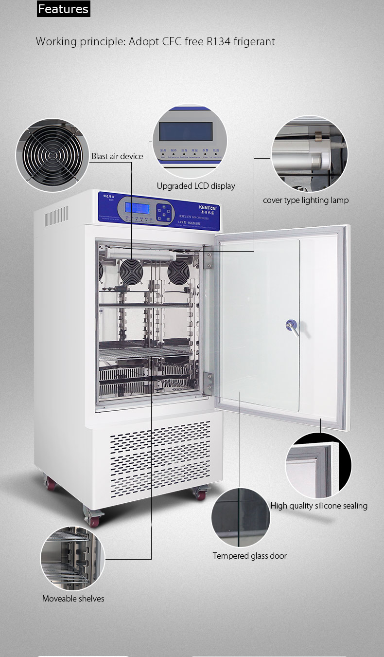 20~98% Humidity Chamber Laboratory Environmental Temperature Chamber -40~150C