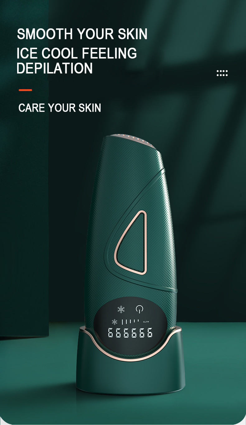 Professional 48W 999999 Flashes Home Laser Hair Removal Device