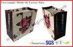 Cotton Handles Custom Paper Gift Bags , Offset Printing Paper Hand Bags