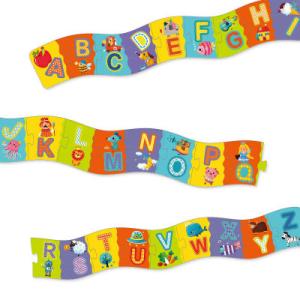 Quality Colorful Picture Alphabet Floor Custom Jigsaw Puzzles Printing Service wholesale