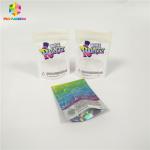 Clear Window Aluminum Foil Pouch Packaging Cbd Weed Mylar Plastic Doypack Pack