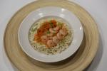 OEM Microwave Reheat Crab Roe And Shrimp Noodle