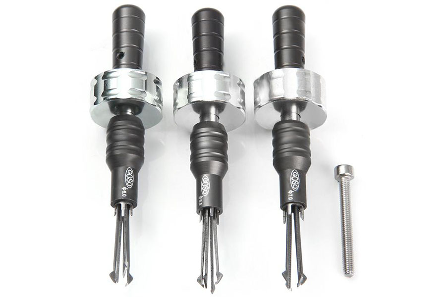GOSO 3-Piece Adjustable Cross Lock Pick Set